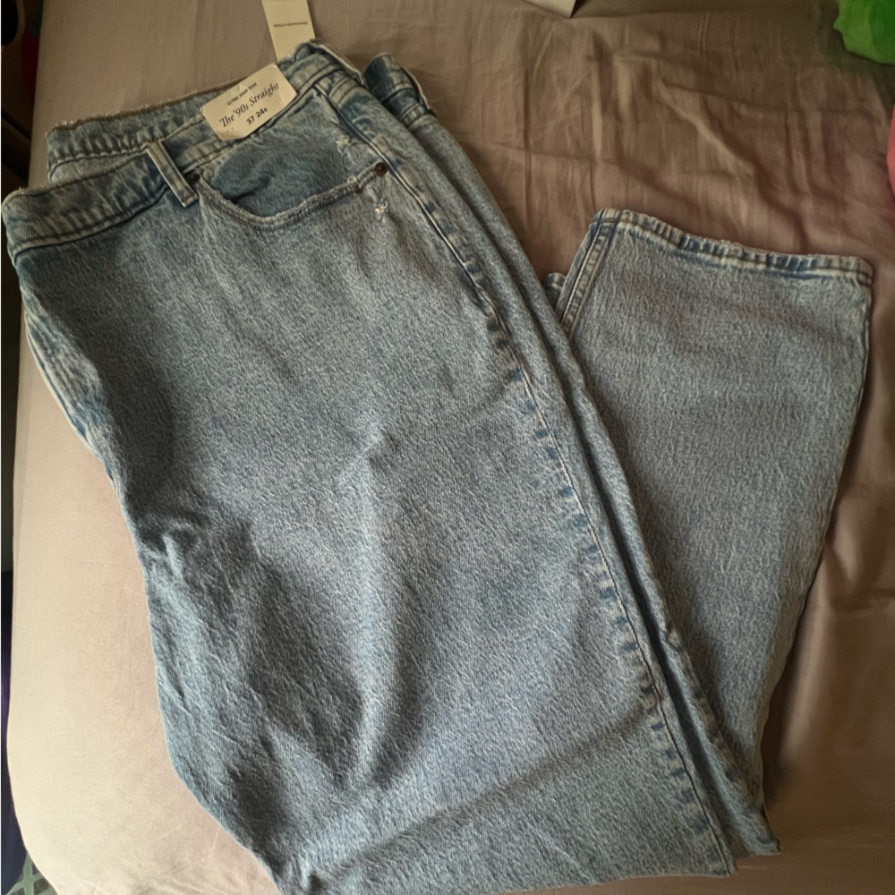 Abercrombie & Fitch High Rise Women Jeans - Light Blue